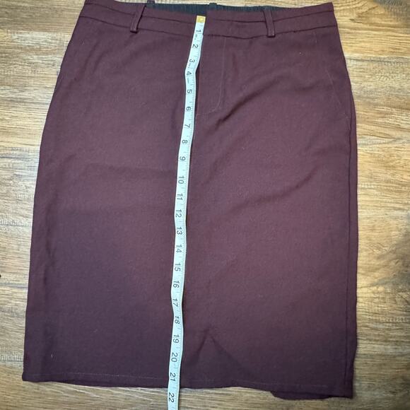 KUT from the Kloth Chocolate Brown pencil skirt size 2 - Picture 4 of 10